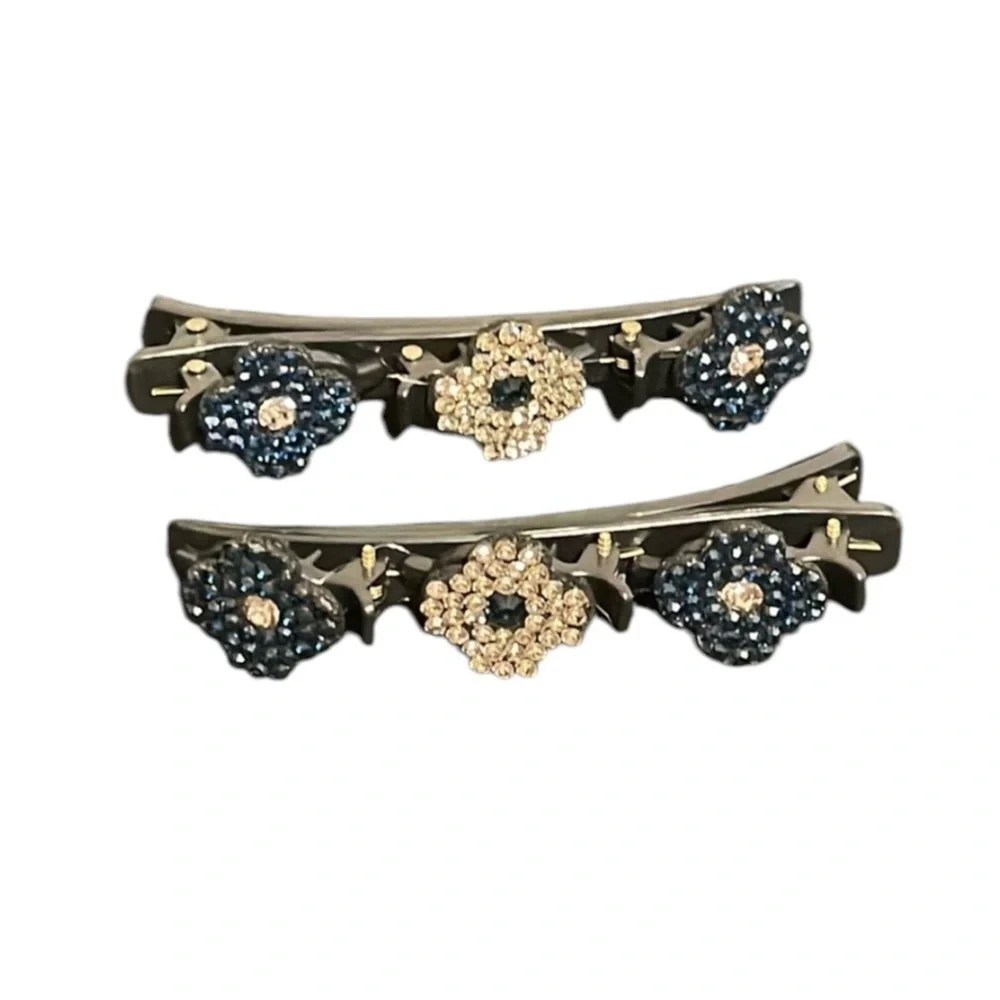 Elegant Floral Hair Clips
